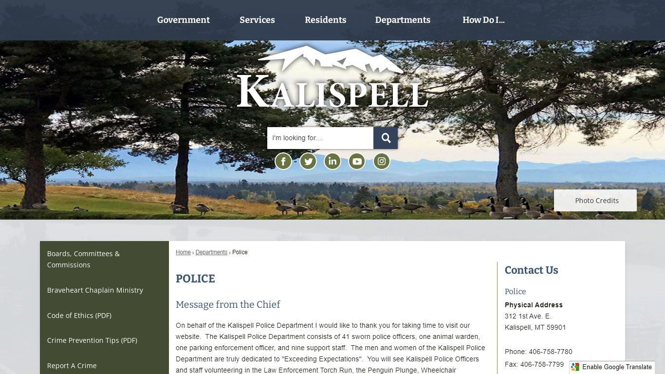 Police | Kalispell, MT